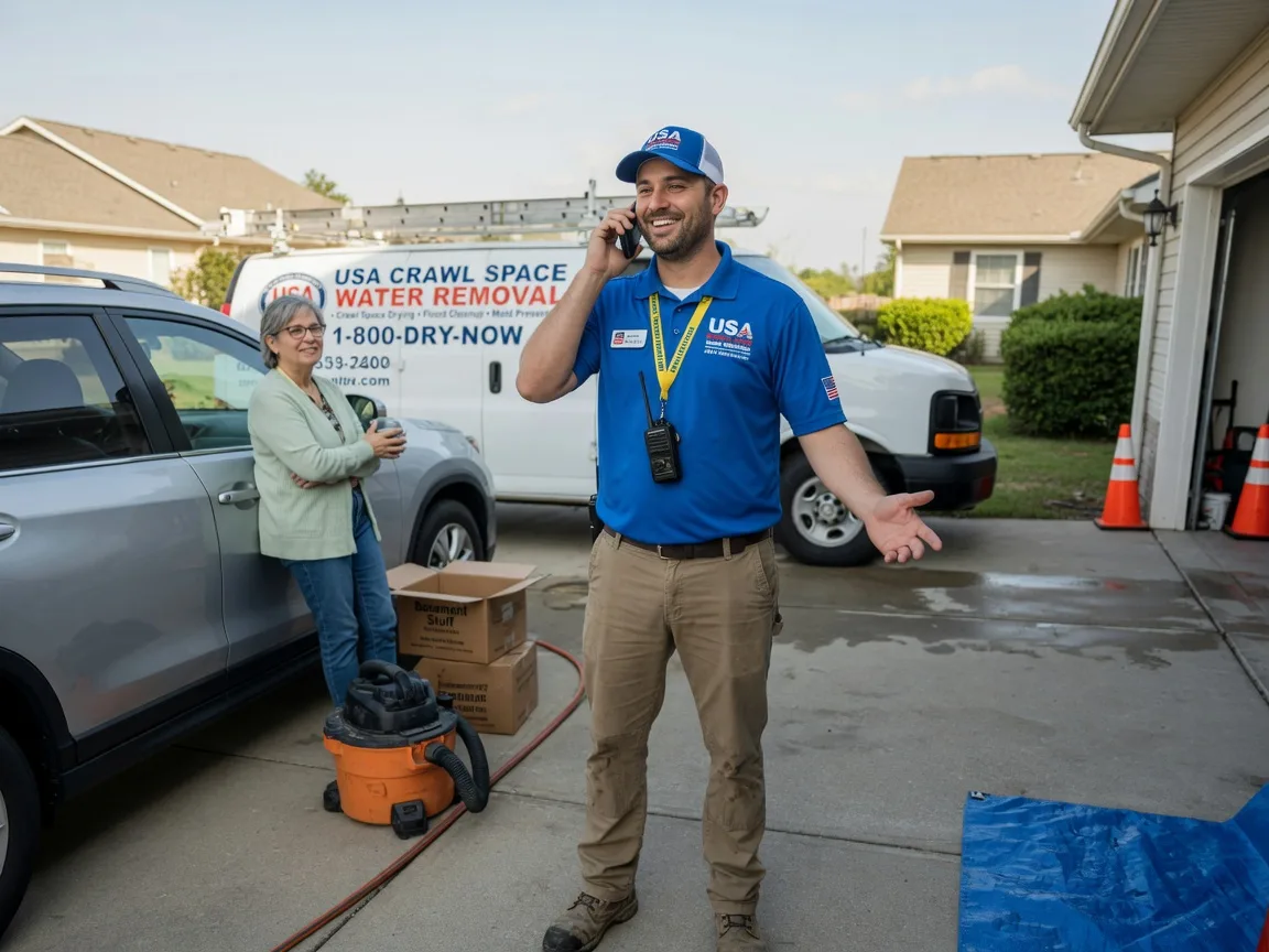 Crawl Space Water Removal Jermyn, TX FAQs